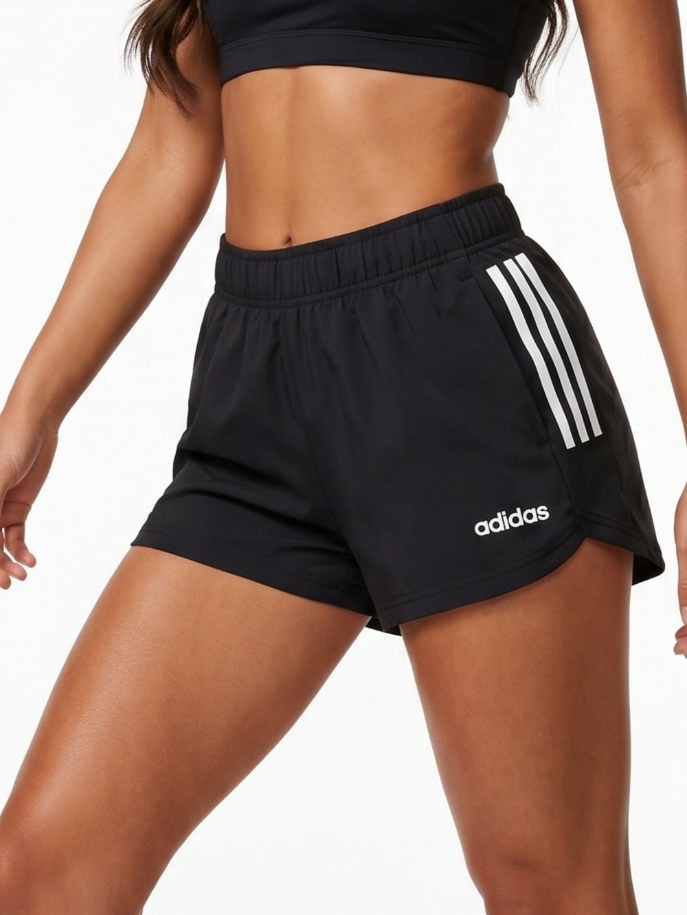 ADIDAS | Climalite Black Shorts Sz M